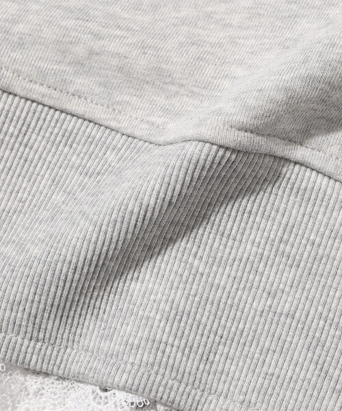 Firsthand(ファーストハンド)の「Firsthand/ファーストハンド オーガニックコットン レース スウェットベスト / 裏毛スウェット(ベスト・レディース・ブラック/グレー/ブラウン・ONE SIZE)」の13枚目の写真