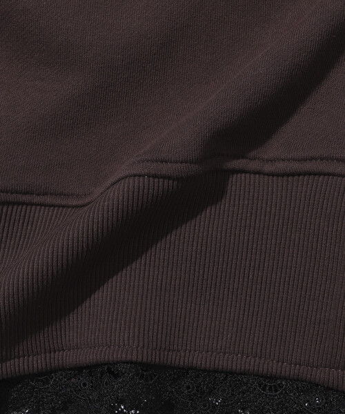 Firsthand(ファーストハンド)の「Firsthand/ファーストハンド オーガニックコットン レース スウェットベスト / 裏毛スウェット(ベスト・レディース・ブラック/グレー/ブラウン・ONE SIZE)」の11枚目の写真