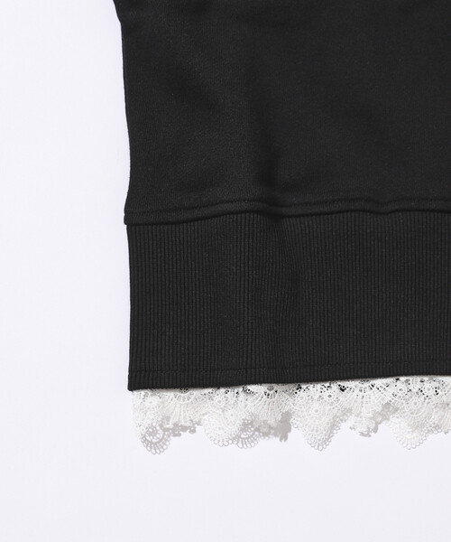 Firsthand(ファーストハンド)の「Firsthand/ファーストハンド オーガニックコットン レース スウェットベスト / 裏毛スウェット(ベスト・レディース・ブラック/グレー/ブラウン・ONE SIZE)」の8枚目の写真