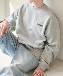CONVERSE TOKYO（コンバーストウキョウ）の「【CONVERSE】Archive Poster Print Sweater type-2　アーカイブポスタースウェット/古着ヴィンテージ　ビンテージ風加工（スウェット）」