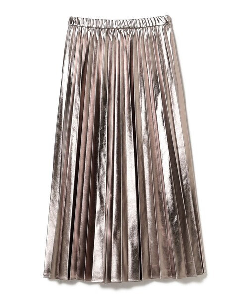Ray BEAMS（レイビームス）の「メタリックプリーツスカート（スカート・レディース・ブラック/シルバー・1/0）」の11枚目の写真
