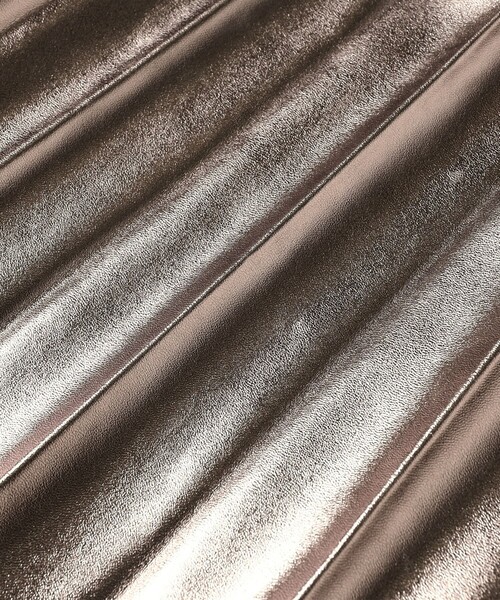 Ray BEAMS（レイビームス）の「メタリックプリーツスカート（スカート・レディース・ブラック/シルバー・1/0）」の15枚目の写真