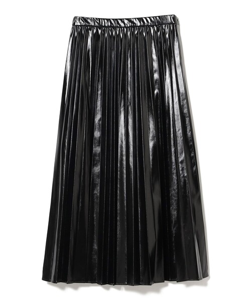 Ray BEAMS（レイビームス）の「メタリックプリーツスカート（スカート・レディース・ブラック/シルバー・1/0）」の16枚目の写真