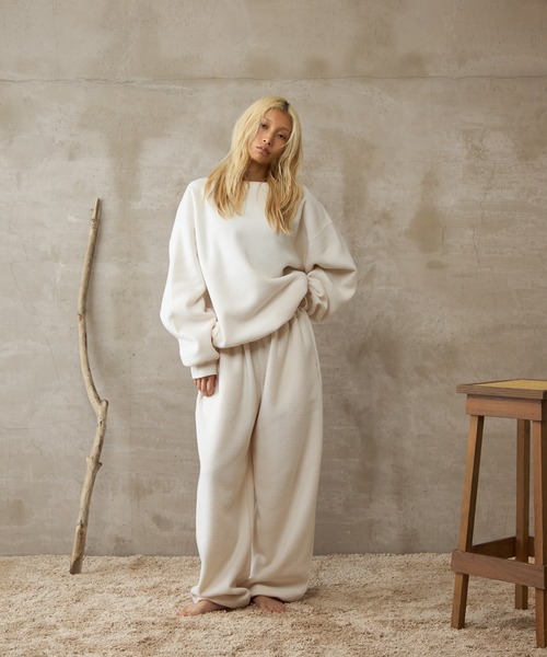 paradigm（パラダイム）の「【paradigm】パフィーストレッチドロストクルーネックU（Tシャツ/カットソー・レディース・ダークグレー/オフホワイト・SMALL/MEDIUM/LARGE）」の13枚目の写真