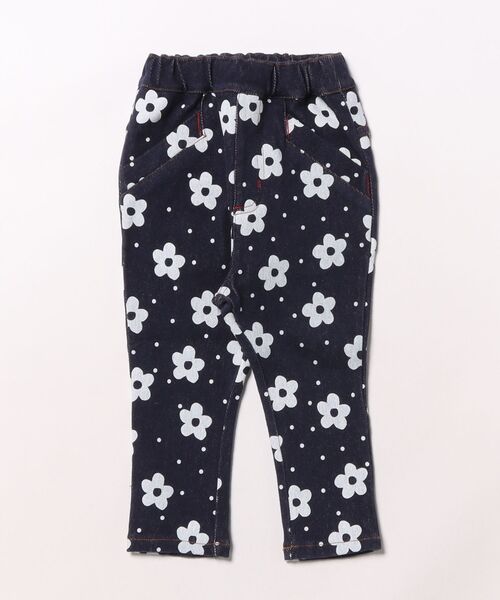 RAGMART（ラグマート）の「ニットデニム（その他パンツ・キッズ・ネイビー/イエロー/その他・90cm/95cm/80ｃｍ）」の3枚目の写真