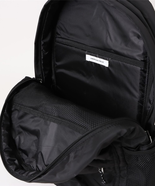 AMERICAN HOLIC（アメリカンホリック）の「多機能リュック（バックパック/リュック・レディース・グレー/ブラック/ブラウン/ネイビー・FREE）」の7枚目の写真