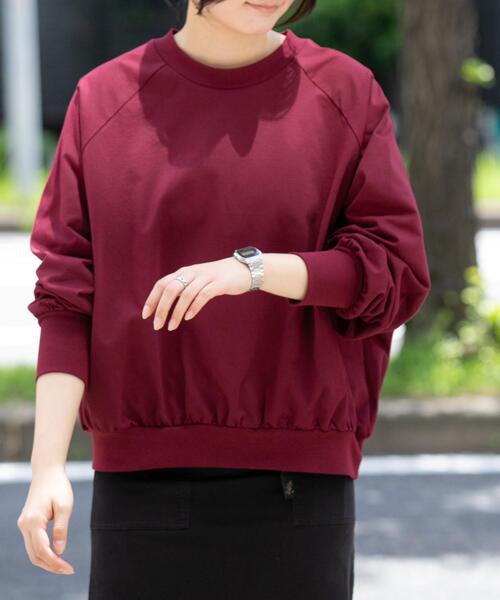 EKAL(エカル)の「WS DRY OUT LONG-SLEEVE T-SHIRTS(Tシャツ/カットソー・レディース・ホワイト/ブラウン/パープル系その他・FREE)」の2枚目の写真