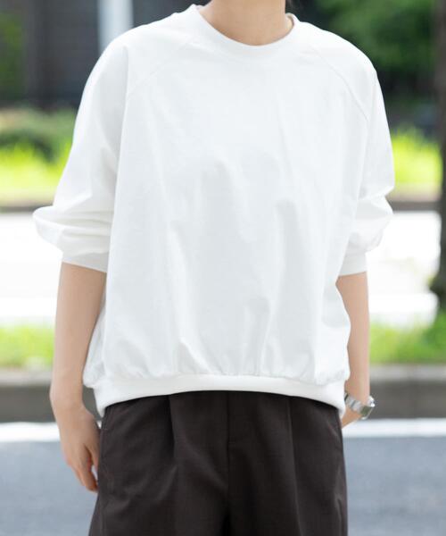 EKAL(エカル)の「WS DRY OUT LONG-SLEEVE T-SHIRTS(Tシャツ/カットソー・レディース・ホワイト/ブラウン/パープル系その他・FREE)」の10枚目の写真