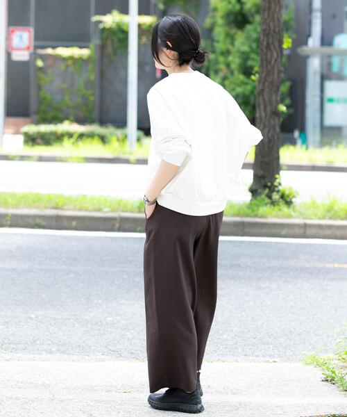 EKAL(エカル)の「WS DRY OUT LONG-SLEEVE T-SHIRTS(Tシャツ/カットソー・レディース・ホワイト/ブラウン/パープル系その他・FREE)」の16枚目の写真