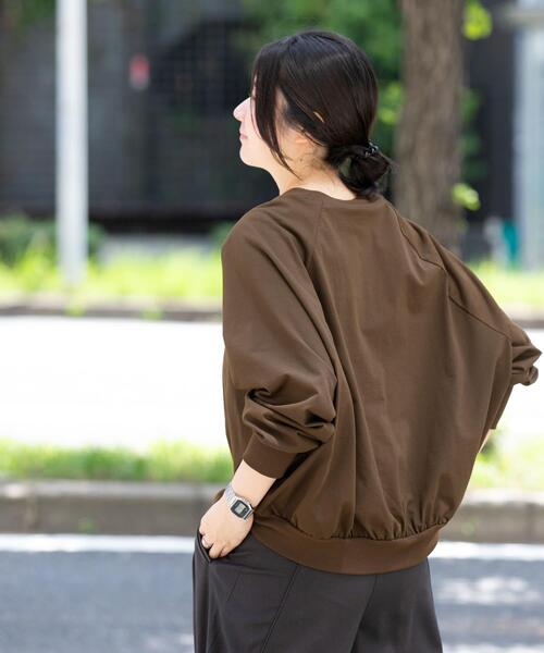 EKAL(エカル)の「WS DRY OUT LONG-SLEEVE T-SHIRTS(Tシャツ/カットソー・レディース・ホワイト/ブラウン/パープル系その他・FREE)」の22枚目の写真