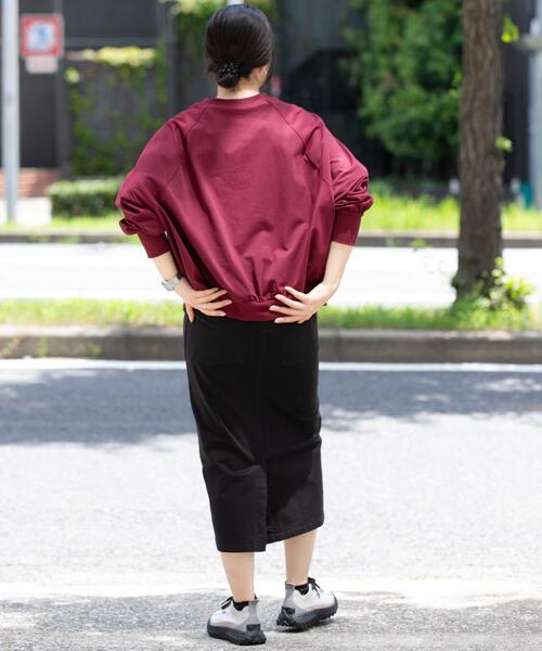 EKAL(エカル)の「WS DRY OUT LONG-SLEEVE T-SHIRTS(Tシャツ/カットソー・レディース・ホワイト/ブラウン/パープル系その他・FREE)」の4枚目の写真