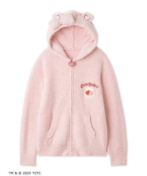 SNIDEL HOME（スナイデルホーム）の「【WEB＆一部直営店舗限定】【Care Bears(TM)】パーカー（ルームウェア/パジャマ・レディース・ライトブルー/ライトピンク/ラベンダー/オレンジ/オフホワイト・F）」の4枚目の写真