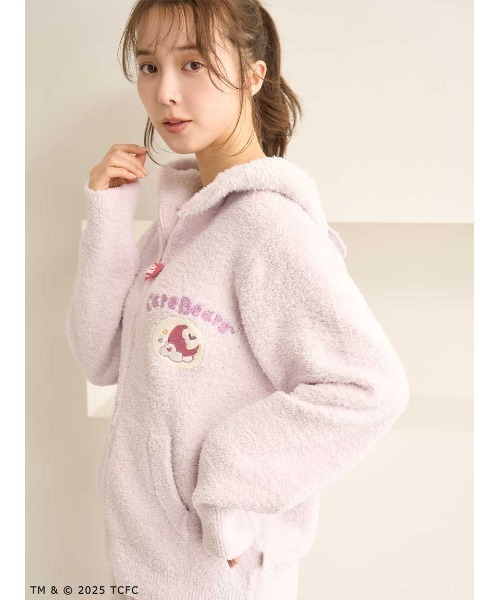 SNIDEL HOME（スナイデルホーム）の「【WEB＆一部直営店舗限定】【Care Bears(TM)】パーカー（ルームウェア/パジャマ・レディース・ライトブルー/ライトピンク/ラベンダー/オレンジ/オフホワイト・F）」の6枚目の写真