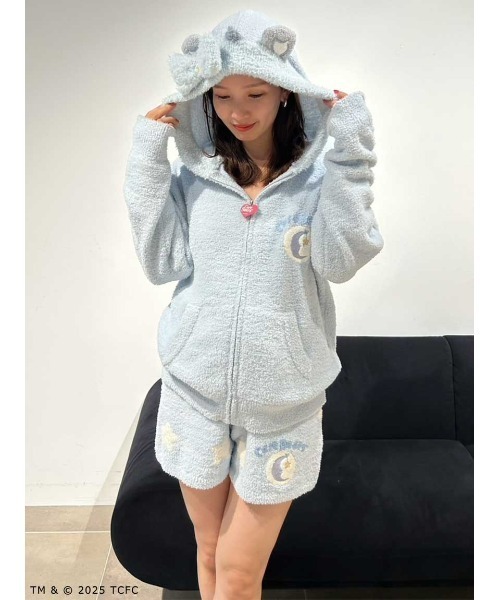 SNIDEL HOME（スナイデルホーム）の「【WEB＆一部直営店舗限定】【Care Bears(TM)】パーカー（ルームウェア/パジャマ・レディース・ライトブルー/ライトピンク/ラベンダー/オレンジ/オフホワイト・F）」の12枚目の写真