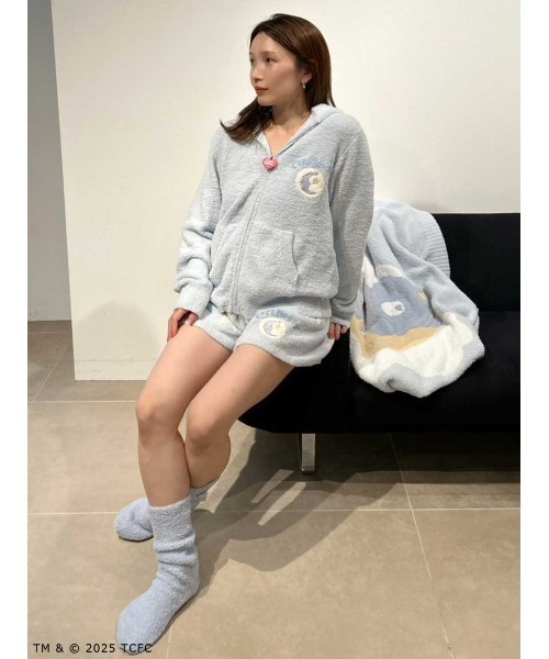 SNIDEL HOME（スナイデルホーム）の「【WEB＆一部直営店舗限定】【Care Bears(TM)】パーカー（ルームウェア/パジャマ・レディース・ライトブルー/ライトピンク/ラベンダー/オレンジ/オフホワイト・F）」の15枚目の写真