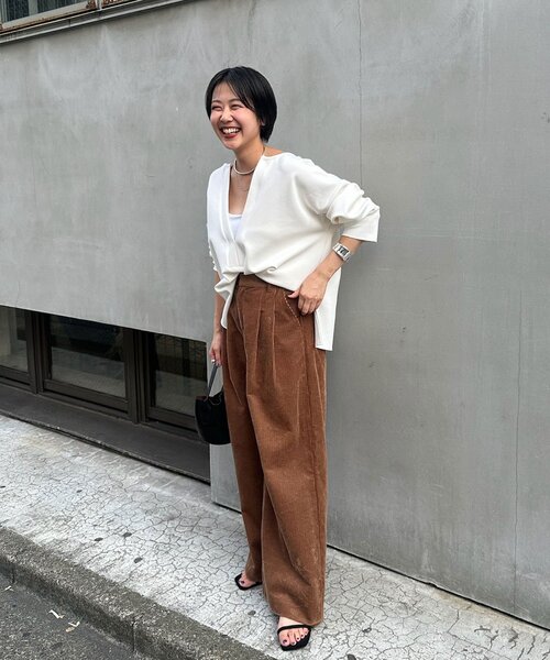 SHENERY ＠tsuru00コラボ スキッパーポンチプルオーバー セール】【インフルエンサー＠tsuru00コラボ】スキッパーポンチプル