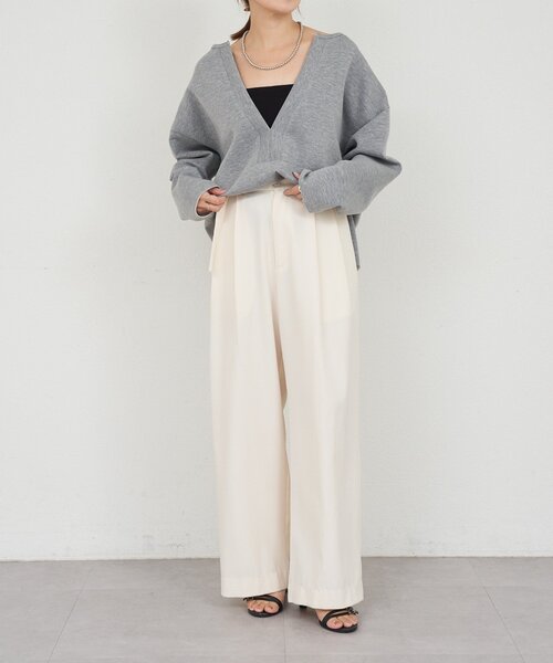 インフルエンサー＠tsuru00コラボ】スキッパーポンチプルオーバー