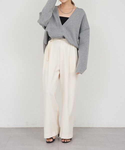 インフルエンサー＠tsuru00コラボ】スキッパーポンチプルオーバー