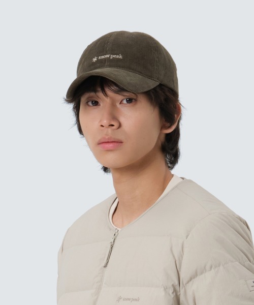 SnowPeak / Corduroy Ball Cap コーデュロイボールキャップ 海外限定