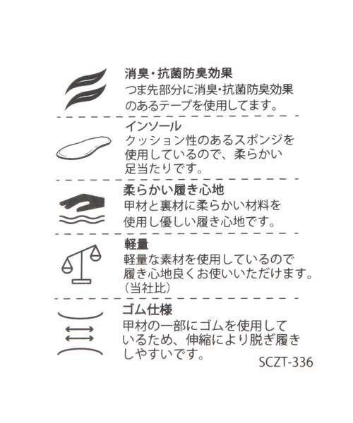 studio CLIP(スタディオクリップ)の「【軽らく】クロスコードスニーカー(スニーカー・レディース・オフホワイト/ブラック・LARGE/MEDIUM)」の15枚目の写真