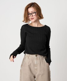 conte｜コンテのニット/セーター（ボートネック）通販 - ZOZOTOWN