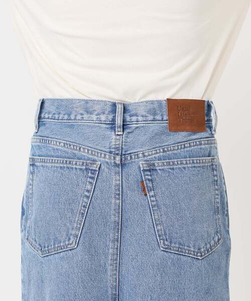 アウトドアプロダクツ　スリットリーン　デニムスカート 38 追加2 ULTデニムスリットリーンスカート（デニムスカート）｜OUTDOOR