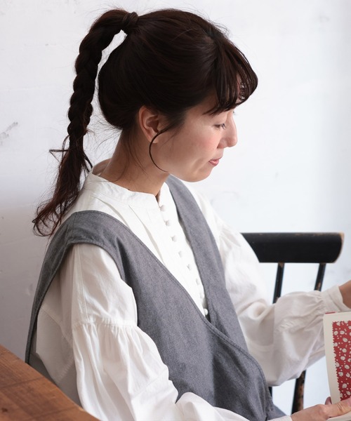 soulberry（ソウルベリー）の「はいいろフクロウのサロペット（サロペット/オーバーオール・レディース・杢グレー・M/L/LL/3L/4L/5L）」の16枚目の写真