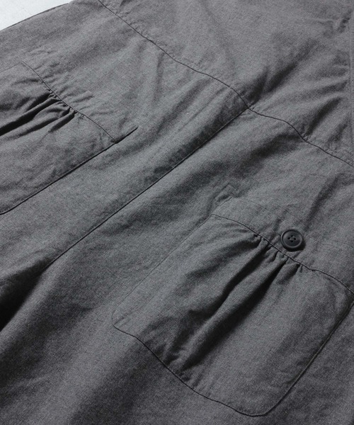 soulberry（ソウルベリー）の「はいいろフクロウのサロペット（サロペット/オーバーオール・レディース・杢グレー・M/L/LL/3L/4L/5L）」の17枚目の写真