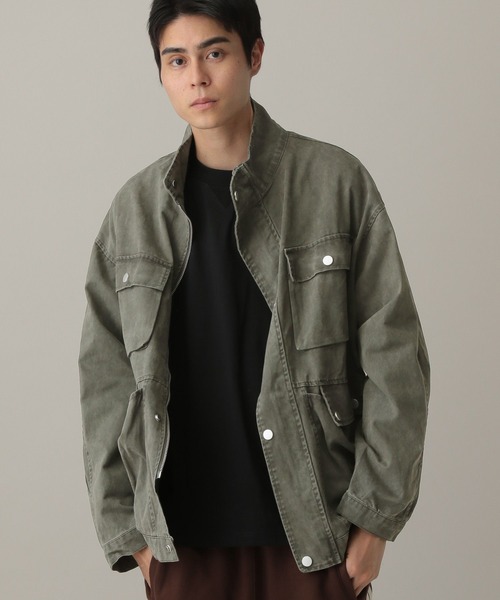 LAND MUSEUM／マルチポケットブルゾン