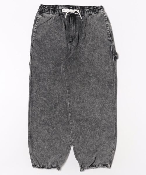 DC SHOES（ディーシーシューズ）の「25 SUPERWIDE BAGGY P /DCストレッチウエストゴム裾ドローコード付きワイドシルエットペインターパンツ（その他パンツ・メンズ・スカイブルー/ブラック系その他2/ライトインディゴブルー/ブラック系その他・X-LARGE/LARGE/MEDIUM）」の6枚目の写真
