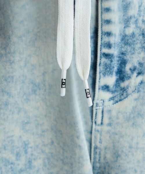 DC SHOES（ディーシーシューズ）の「25 SUPERWIDE BAGGY P /DCストレッチウエストゴム裾ドローコード付きワイドシルエットペインターパンツ（その他パンツ・メンズ・スカイブルー/ブラック系その他2/ライトインディゴブルー/ブラック系その他・X-LARGE/LARGE/MEDIUM）」の11枚目の写真