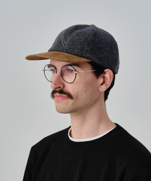 Nine Tailor(ナインテイラー)の「【Nine Tailor/ナインテーラー】Borage Cap N-1500(キャップ・メンズ・ブラウン/ネイビー/チャコールグレー・FREE)」の2枚目の写真