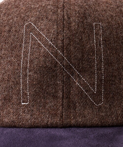 Nine Tailor(ナインテイラー)の「【Nine Tailor/ナインテーラー】Borage Cap N-1500(キャップ・メンズ・ブラウン/ネイビー/チャコールグレー・FREE)」の13枚目の写真