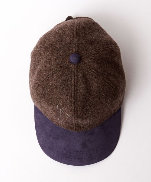 Nine Tailor(ナインテイラー)の「【Nine Tailor/ナインテーラー】Borage Cap N-1500(キャップ・メンズ・ブラウン/ネイビー/チャコールグレー・FREE)」の14枚目の写真