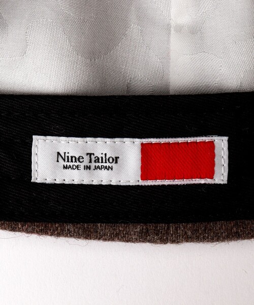 Nine Tailor(ナインテイラー)の「【Nine Tailor/ナインテーラー】Borage Cap N-1500(キャップ・メンズ・ブラウン/ネイビー/チャコールグレー・FREE)」の18枚目の写真