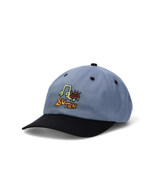 styles（スタイルス）の「BUTTER Turtle 6 Panel Cap（キャップ・メンズ・ブルー/ライトグレー・ONE SIZE）」の2枚目の写真