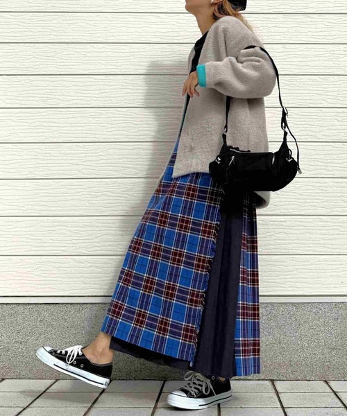 Casselini(キャセリーニ)の「DOWNYショルダー(ショルダーバッグ・レディース・ブラウン/ブラック・ONE SIZE)」の10枚目の写真
