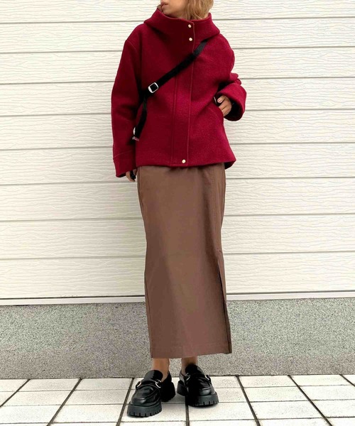 Casselini(キャセリーニ)の「DOWNYショルダー(ショルダーバッグ・レディース・ブラウン/ブラック・ONE SIZE)」の5枚目の写真