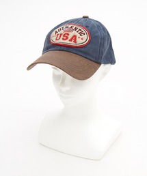 an meets zakka（アンミツザッカ）の「an meets zakka USAワッペンヴィンテージ加工コンビレトロキャップ（キャップ）」