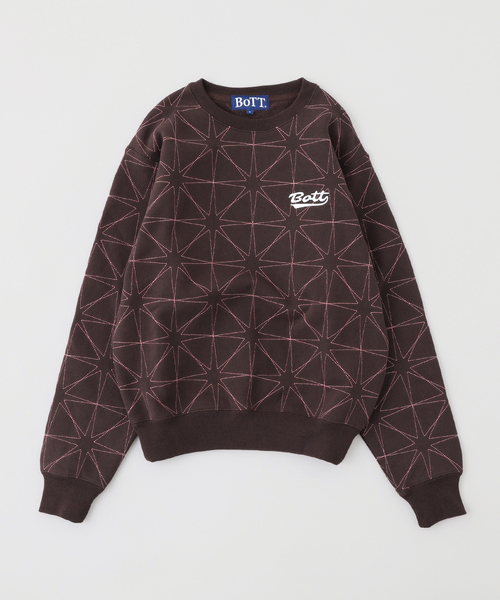 BoTT / ボット SPARKLE STITCHED CREWNECK(スウェット)|BOTT BoTT / ボット SPARKLE STITCHED CREWNECK(スウェット)|BOTT