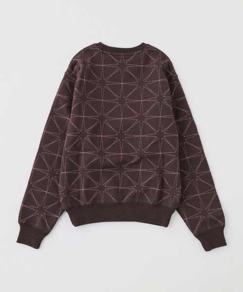 BOTT(ボット)の「BoTT / ボット SPARKLE STITCHED CREWNECK(スウェット・メンズ・ブラック/ブラウン・SMALL/MEDIUM)」の3枚目の写真