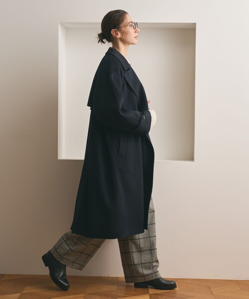 セール】リバー テーラード スタンドカラーコート（その他アウター