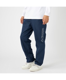 Kappa カッパ ブランド ワンポイント ロゴ アートワーク 裏メッシュ ストレート ロングパンツ