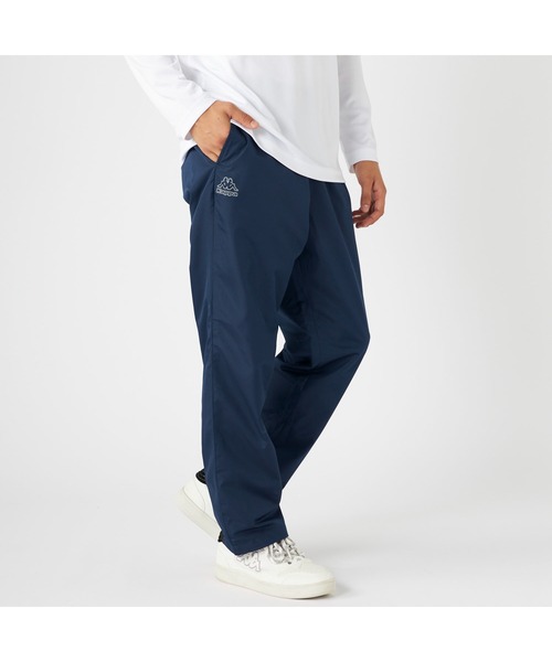 Kappa（カッパ）の「Kappa カッパ ブランド ワンポイント ロゴ アートワーク 裏メッシュ ストレート ロングパンツ（その他パンツ・メンズ・ブラック/ネイビー・LL/L/M）」の15枚目の写真
