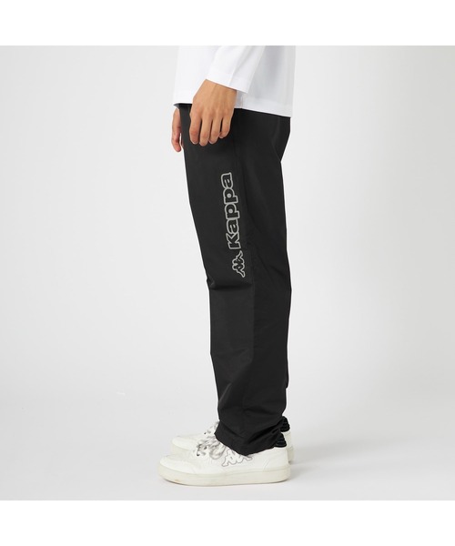 Kappa（カッパ）の「Kappa カッパ ブランド ワンポイント ロゴ アートワーク 裏メッシュ ストレート ロングパンツ（その他パンツ・メンズ・ブラック/ネイビー・LL/L/M）」の6枚目の写真