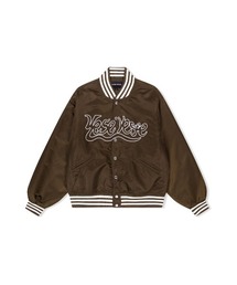 YESEYESEE(イエスアイシー)のY.E.S Snail Logo Stadium Jacket(スタジャン)