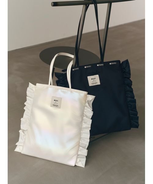 FRAY I.D（フレイアイディー）の「【LeSportsac× FRAY I.D】RF VERTICAL CITY TOTE（ハンドバッグ・レディース・アイボリー・F）」の5枚目の写真