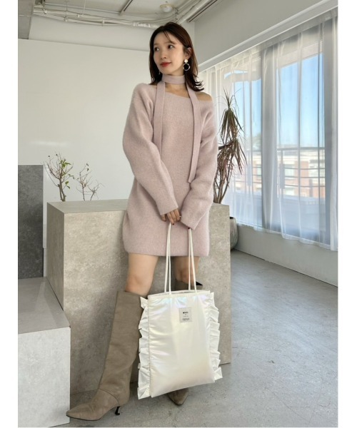 FRAY I.D（フレイアイディー）の「【LeSportsac× FRAY I.D】RF VERTICAL CITY TOTE（ハンドバッグ・レディース・アイボリー・F）」の16枚目の写真
