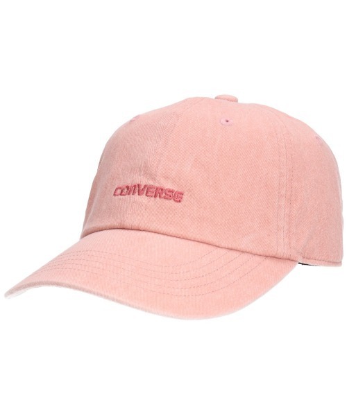 CONVERSE（コンバース）の「CONVERSE（コンバース）PIGMNET LOW CAP/ピグメント加工ローキャップ メンズ レディース ユニセックス（キャップ・レディース・レッド/ベージュ/ブラック・FREE）」の3枚目の写真