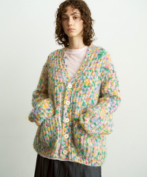 unfil ベビーアルパカオーバーサイズカーディガン UNFIL（アンフィル）の「【unfil】ベビーアルパカ オーバーサイズ